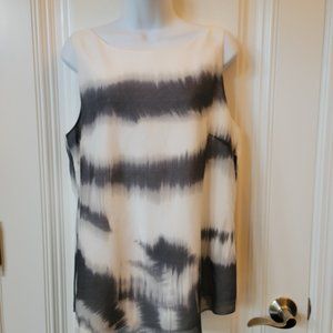 Cassis Silk and Cotton Tank